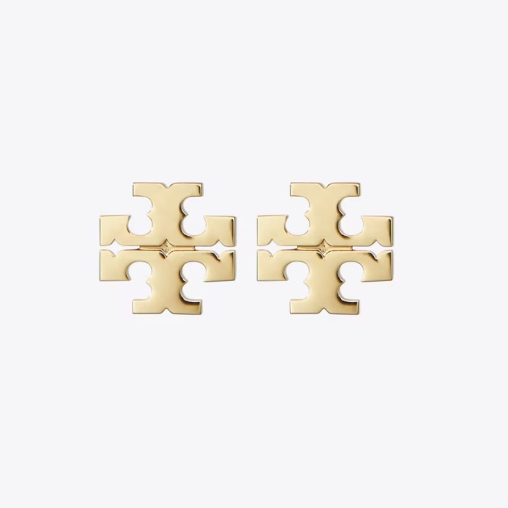Tory Burch Small Gold Stud Earrings